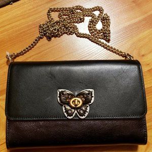 Coach Marlow Butterfly Leather Crossbody Bag NWT